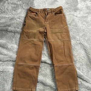 Size 30 men’s Empyre brown double knee pants used
